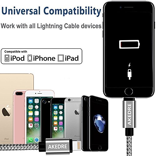 4 Charger+Braided+Charging+Syncing+Compatible