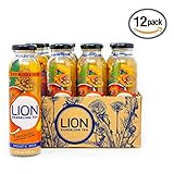 Dandelion Tea - LION Tea (Blood Orange Ginger) Whole Plant Dandelions (Dandelion Root + Dandelion Leaf + Dandelion Flower). Detox - Digest - Restore. All Natural Flavors. Enjoy Hot or Cold.