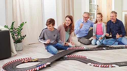 Carrera Digital Electric Slot Car Racing Track Set Includes Two Cars & Two Dual-Speed, D132 Spirit of Speed
