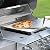Blaze Professional 15-inch Ceramic Pizza Stone With Stainless Steel Tray - Blz-pro-pzst