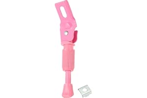 HARFINGTON Back Bike Kickstand for Inch Wheel Carbon Steel Bicycle Single-Side Kick Stand with Screw Washer Rear Mount Bikes 