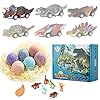 Kids-Bath-Bombs-Venares-Children-Bath-Bombs-with-Surprise-Toys-Inside-Dinosaur-Toys-Gift-Blind-Box-Handmade-Organic-Natural-Fizzy-Bath-Bombs-for-Kids Kid Bath Bombs, Venares Dinosaur Bath Bombs for Kids, 6 x 80G Handmade Organic Natural Fizzy Kids Bath Bombs with Toy…