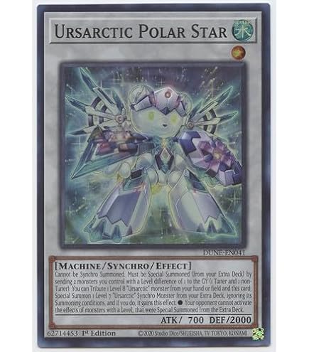 Amazon.com: YU-GI-OH! Ursarctic Drytron - BODE-EN066 - Common