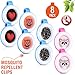 Premium Clip On Mosquito, Bug & Insect Repellent [8-Pack] | Super Cute, Safe & Effective Bug Repeller Clipons | Camping, Hiking, Indoor & Outdoor Protections for 1400 Hours | No Skin Contact …