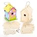 Baker Ross Wooden Birdhouse Kits for Children to Make Paint & Decorate (Pack of 2)