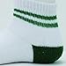 EnerWear 10P Pack Unisex Kids Cotton Cushion No Show Socks (Low Cut/White, 5-6.5)