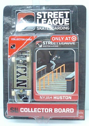 Street League Skateboarding Pro Series 1 Tan Skateboard & Nyjah Huston Collector Card Target Exclusive