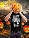 Skeleton Shirt Mens Rib Cage Costume Adult Funny Halloween Shirts for Men Large Black