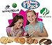 Girl Scouts Cookie Oven Refills Thin Mints, Chocolate PB, Trefoils, PB Sandwich & Caramel Coconut Complete Gift Set Bundle - 5 Pack