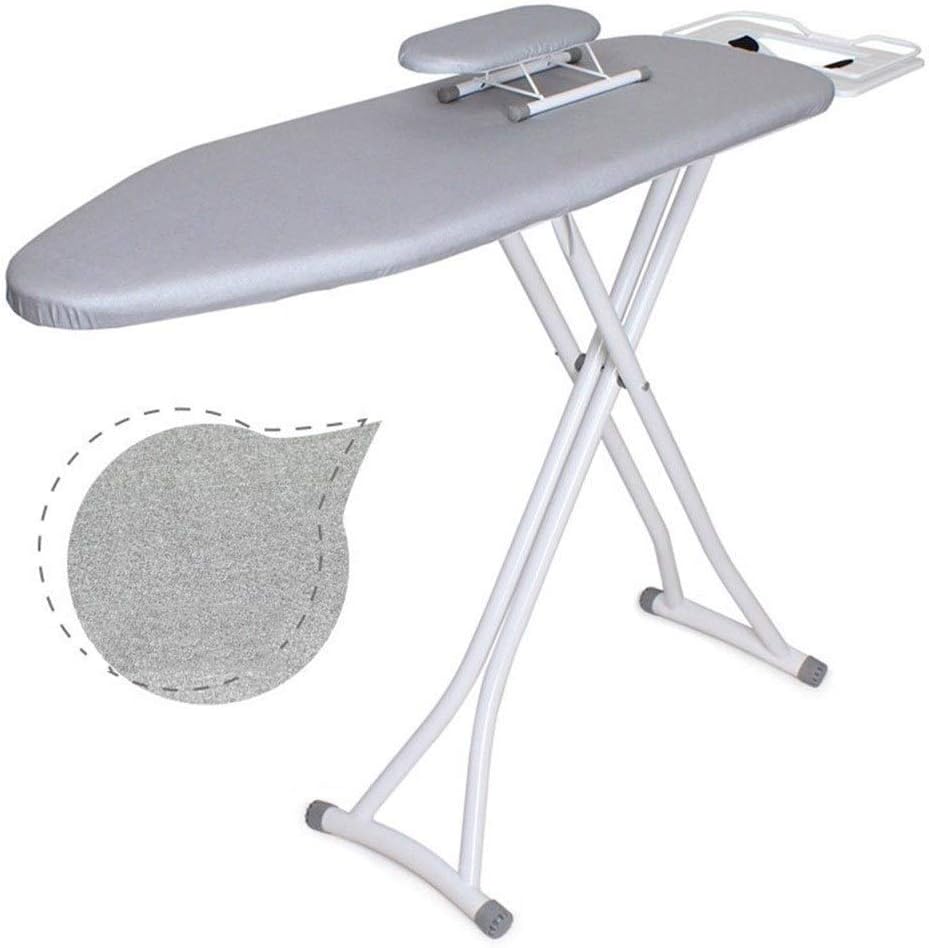 Ironing Boards Hotel Ironing Board, Soft Comfortable Cloth Cover Ironing Board Floor-standing Solid Steam Iron Rest, Color Print Pattern Laundry supplies (Color : #4, Size : 133 * 34 * 92CM)