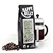Happy Belly Italian Roast Decaf Organic Fairtrade Coffee, Dark Roast, Whole Bean, 12 ounce
