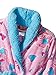 Trolls Girls' Little Luxe Plush Robe, Light Pink Fun, 6