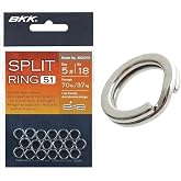 BKK Split Ring-51 | #7 | 14-Pack | Stainless Steel
