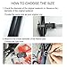 UPANBIKE Aluminum Alloy Bike Seat Post Length 350mm Black for Mountain Bike Fixed Gear Bike Seatpost Four Sizes for You to Choose