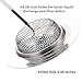 2 Pack Kitchen Sink Strainer, 4.5