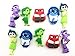 10pc Inside Out Shoe Charms for Croc Shoes & Wristband Bracelet
