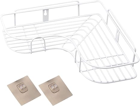 DOITOOL Dusche Caddy Bad Eckregal Edelstahl Wand Organizer Korbhalter