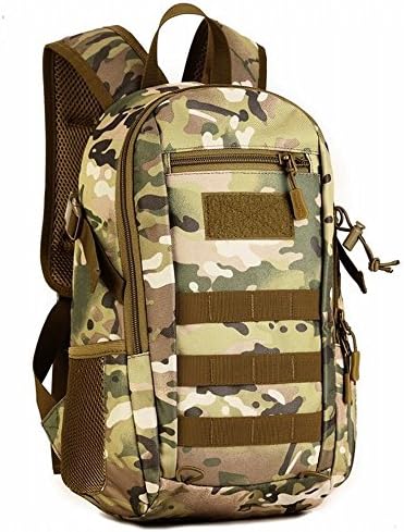 Hung Kai 12L mini lightweight wide mouth opening specification durability water resistant outstanding 6 colors to choose camouflage pattern casual backpack outdoor backpack