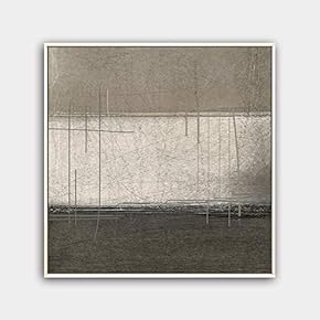 Framed Canvas Wall Art Modern Texture Painting Canvas Prints Home Artwork Decoration for Living Room,Bedroom - 16x16 inches