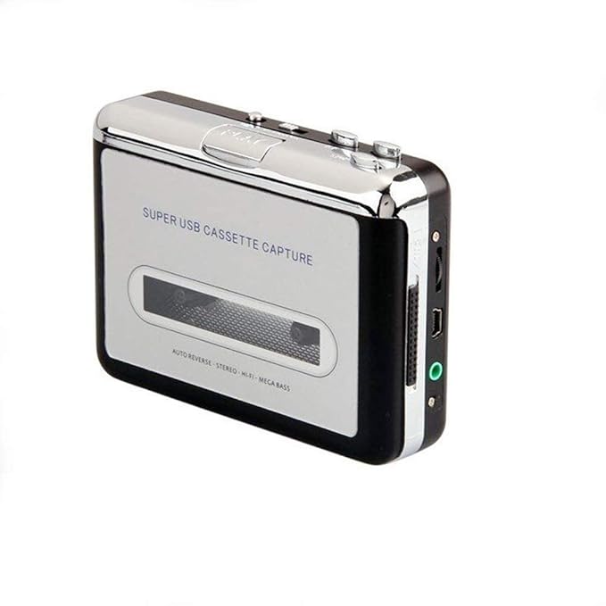 InVaFoCo Kassette zu MP3 Konvertierer Tragbarer Kassettenspieler Kassette Player - Audio Kassette Recorder Kassetten Digitali