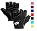 Weight Lifting Gloves For Gym -Gym Gloves w/ Washable - Ideal Rowing Gloves,Workout Gloves - Premium Gloves For Core Fitness Dumbbells & Flexibility Machine Black XS