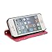 Rusee iPhone SE 5S 5G Case, Stand Wallet Purse Credit Card ID Holders Magnetic Design Flip Folio Bumper PU Leather Ultra Slim Fit Cover for iPhone SE 5S 5G