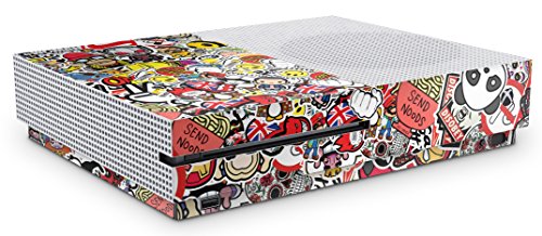 Gizmoz n Gadgetz Xbox One S STICKERBOMB Console Skin Decal Sticker + 2 Controller Skins