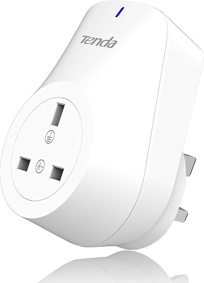 Tenda SP9 Smart Plug Energy Monitoring WiFi Plug Alexa Google Home App Control