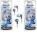 Panasonic RP-HJE120 ErgoFit In-Ear Headphones Stereo Earbuds (2-Pack, Blue)