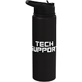 Tech Support Stainless Steel Insulated Water Bottle