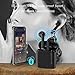 Wireless Earphones Cordless Sport Wireless Headphones Bluetooth Earbuds Sweatproof Hands-Free Wireless Earbuds Built in Mic Bluetooth Earbuds for Running Sporting Driving