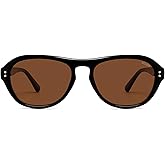 SOJOS Retro Polarized Aviator Sunglasses for Women Men, 80s 90s Trendy UV400 Shades SJ2648
