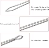CCLKHY Tweezer 2 Pcs Elastic Cord Stainless Steel Threader Craft Tool view 4
