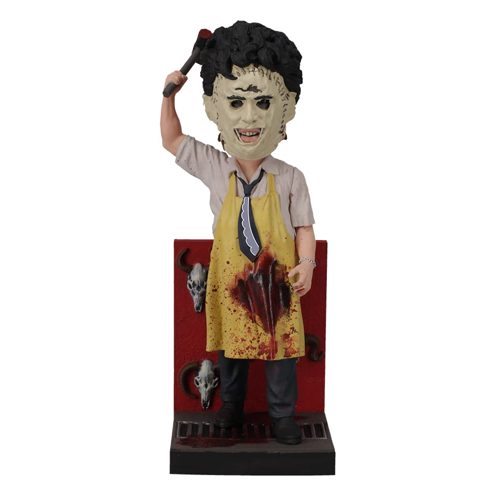 Royal Bobbles Leatherface Killing Mask Bobblehead, The Texas Chainsaw Massacre, Premium Polyresin Lifelike Figure, Unique Serial Number, Exquisite Detail