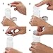Set of 12 Square Glass Spice Jars with Shaker Tops, Chalkboard Labels & Pen, and Airtight Silver Metal Lids, Reusable Spice Containers w/4 Ounce Capacity for Organic Spices and Seasoning