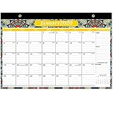 Desk-Calendar-2020-17 x 11-Desk Pad Calendar Desktop Monthly Calendars Academic Year