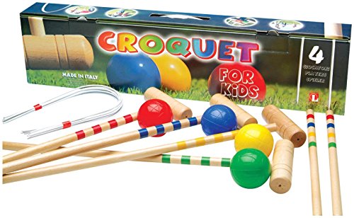 Childrens Croquet Game for 4