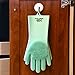 Magic Silicone Gloves| Dishwashing Cleaning Gloves| Perfect for Kitchen, Dishes, Car, Bathroom, Pet Care | Sponge Scrubber Gloves | 1 Pair Includes Free Stainless-Steel Scouring Pad