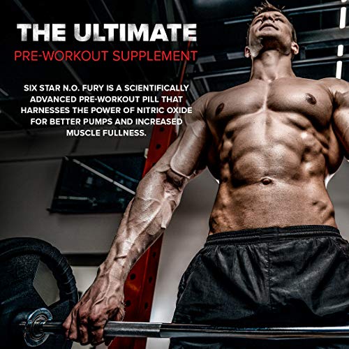Nitric Oxide Supplement Six Star Nitric Oxide Fury Pre Workout Pre Workout Nitric Oxide Pills For Men Women Sports Nutrition Pre Workout Products Nitric Oxide Pre Workout Pills 60 Count Pricepulse