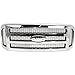 Make Auto Parts Manufacturing Chrome Grille Assembly With Gray Honey Comb Insert For Ford SuperDuty Pickup F-Series F250 F350 F450 F550 2005-2007 (XLT/Lariat OR Amarillo Models) - FO1200456