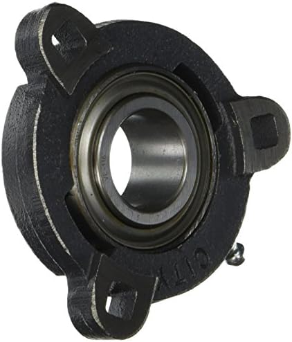 Hub City IndustriaLine 1002-06265 FB120X1 Flange Block Bearing, 1" ID, 2" Height, 4" Length, 4" Width