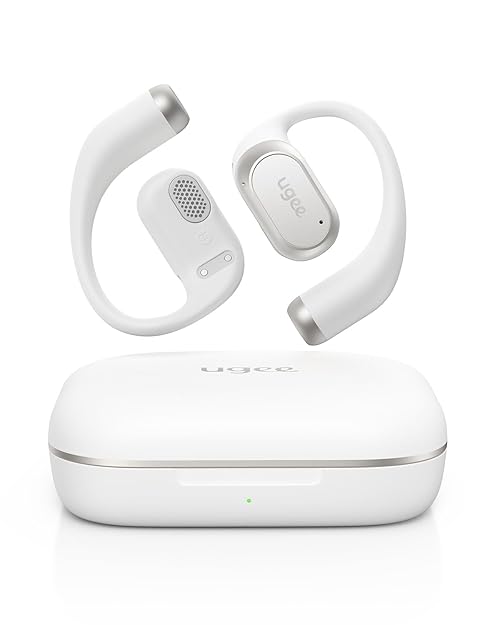 UGEE Inspiration Open Ear Headphones FS01, Bluetooth Headphones 5.3,Wireless Earbuds with IPX5 Waterproof, HiFi Audio for Creators, Music Lovers & Active Lifestyles