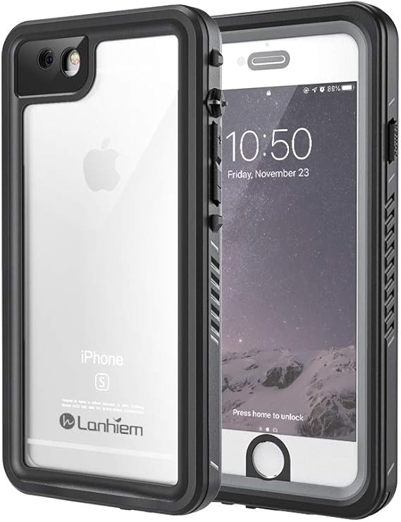 Amazon Com Lanhiem Iphone 6 6s Case Ip68 Waterproof Dustproof