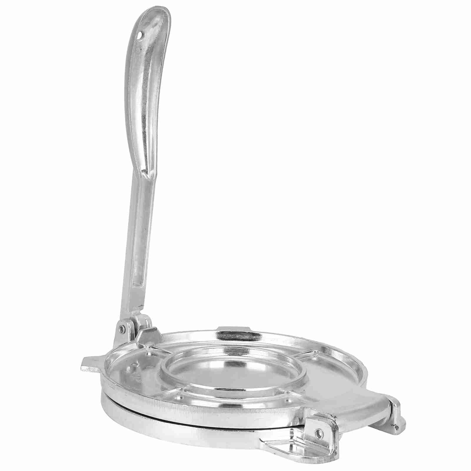 Tortilla Press - 8 Inch, Manual Tortilla Maker - Pataconera for Flour Tortilla, Roti, Tawa or Dosa - Aluminum Alloy