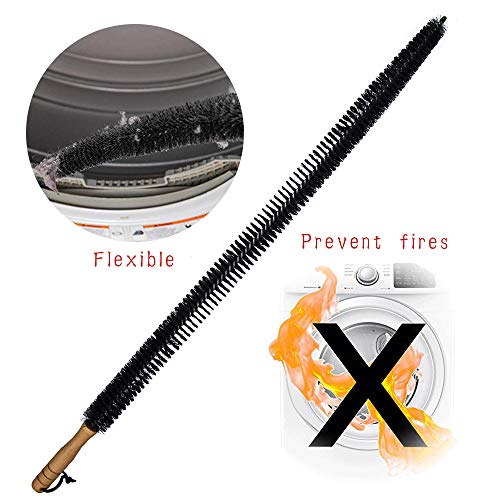 Long Flexible Dryer Brush Vent Cleaner, Fuller Dryer Lint Brush Clothes Vent Trap Cleaner Brush