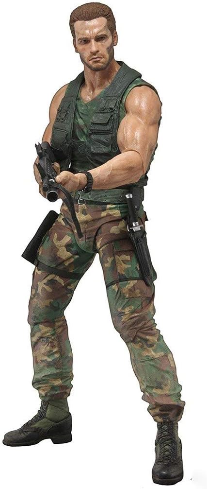 Jiaming Predator 7 Scale Action Figure 30th Anniversary Jungle Patrol Dutch Amazon Co Uk Sports Outdoors