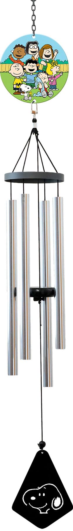 Spoontiques Peanuts Group Wind Chime - Outdoor Garden Décor - Decorative Chimes for Yard, Garden, Backyard and Patio Decoration Image
