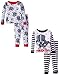 Star Wars Little Boys' Tough Guy 4-Piece Pajama Set, Black, 3T