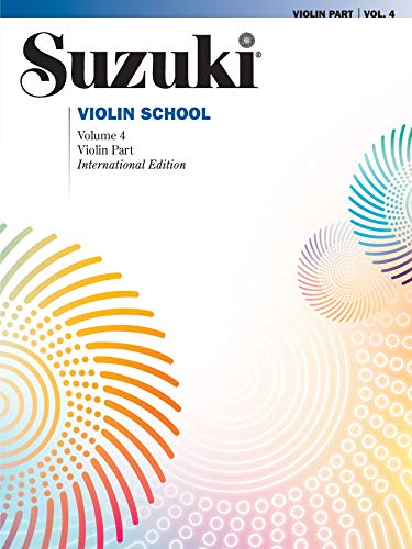 Suzuki Violin School, Vol 4: Violin Part Suzuki Violin School, Vol 4: Violin Part Paperback Audio CD Sheet music