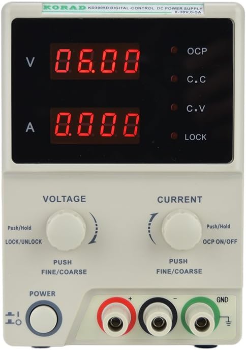 KORAD KD3005D - Precision Variable Adjustable 30V, 5A DC Linear Power Supply Digital Regulated Lab Grade… - Image 3